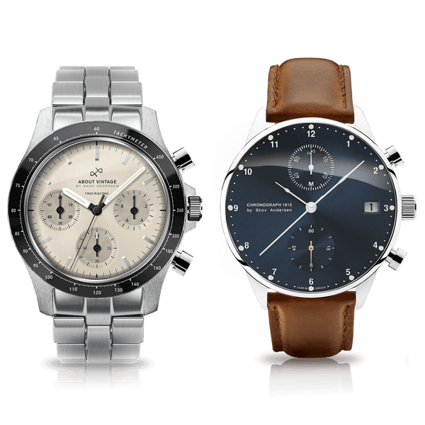 1815/1960 Package - 2 Watches, Watch roll & Cordura strap