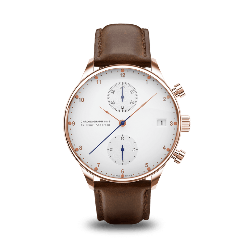 1815 Chronograph Rose Gold White