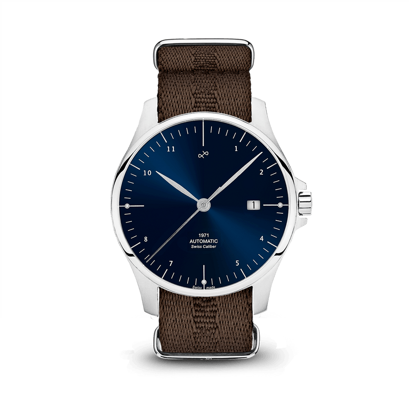 1971 Automatic, Steel / Night Blue - Swiss Made