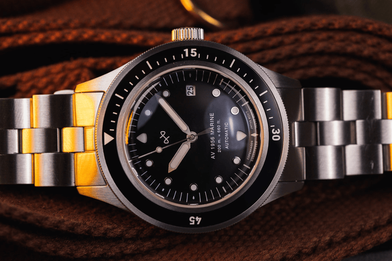 1956 Marine Automatic, Steel / Black