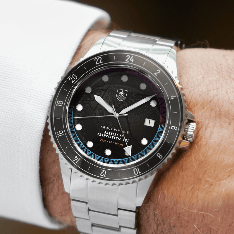 Burnley FC Championship GMT, Black Silicone