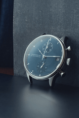 1815 Chronograph, Steel / Blue Sunray